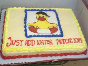 A Rubber Ducky Cake!